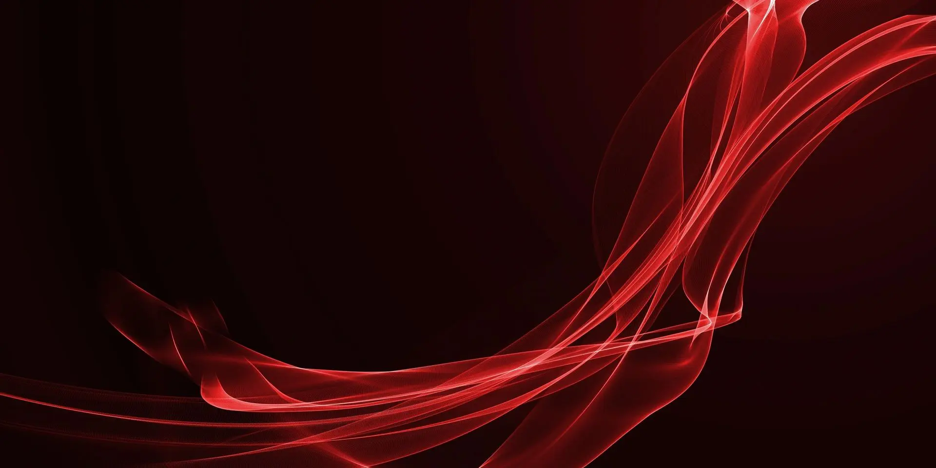 A red wave is shown on the black background.