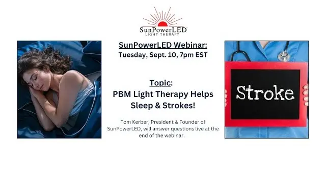 Sleep and stroke symptoms red light webinar